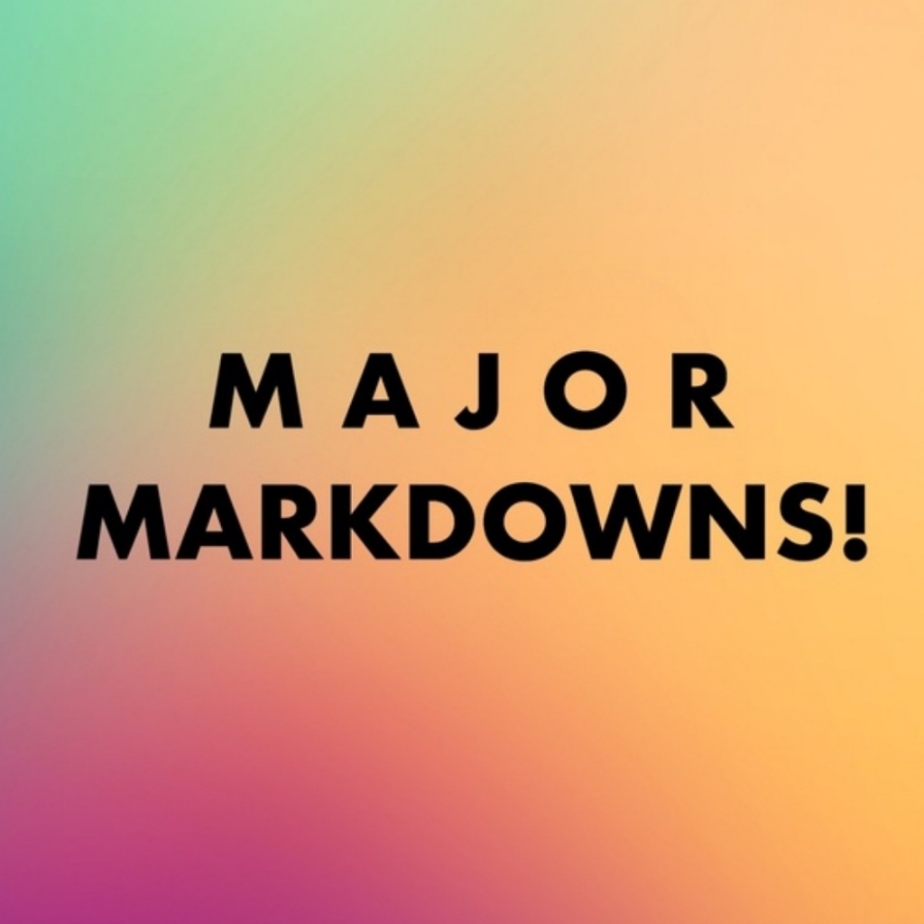 Markdowns